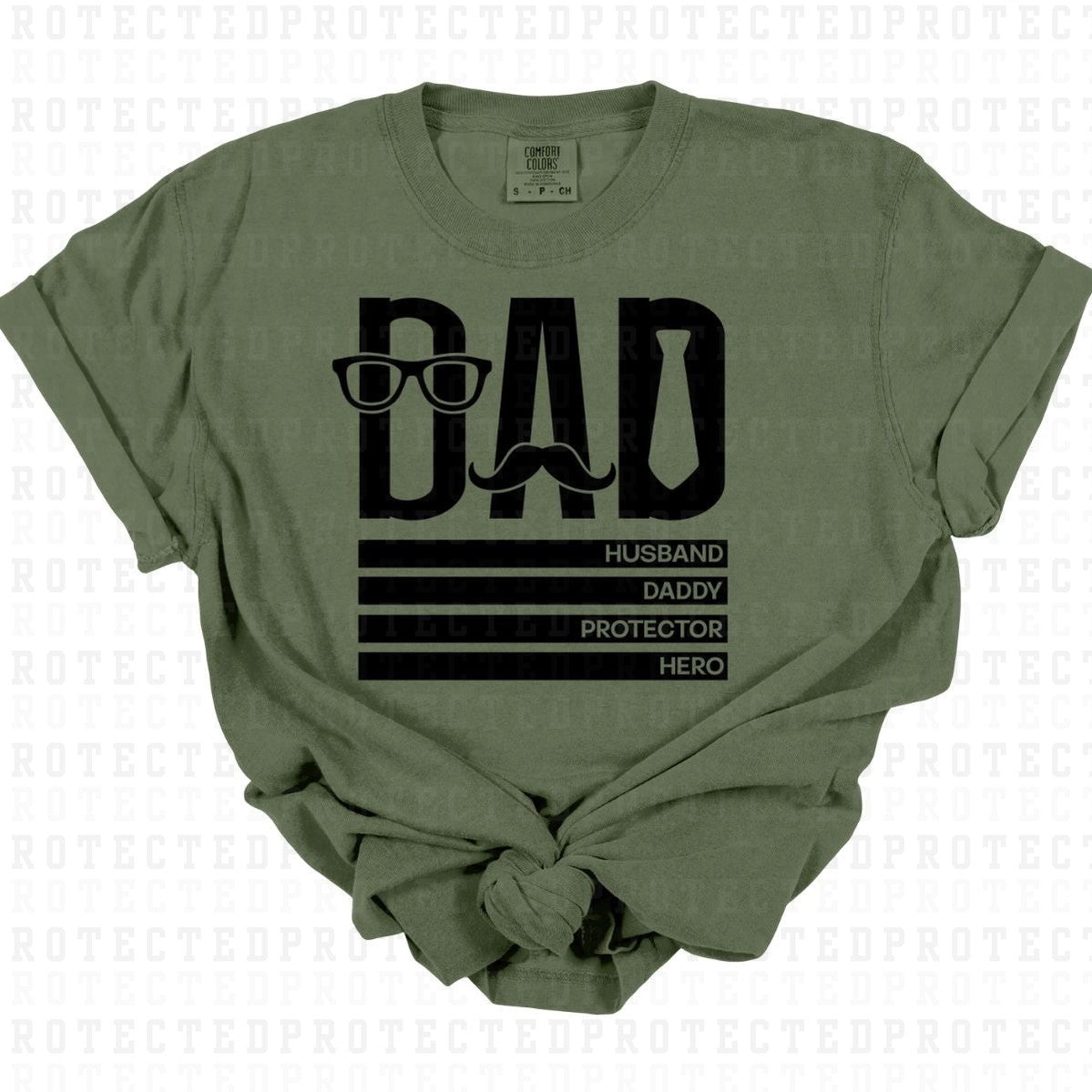 DAD *SINGLE COLOR* - DTF TRANSFER