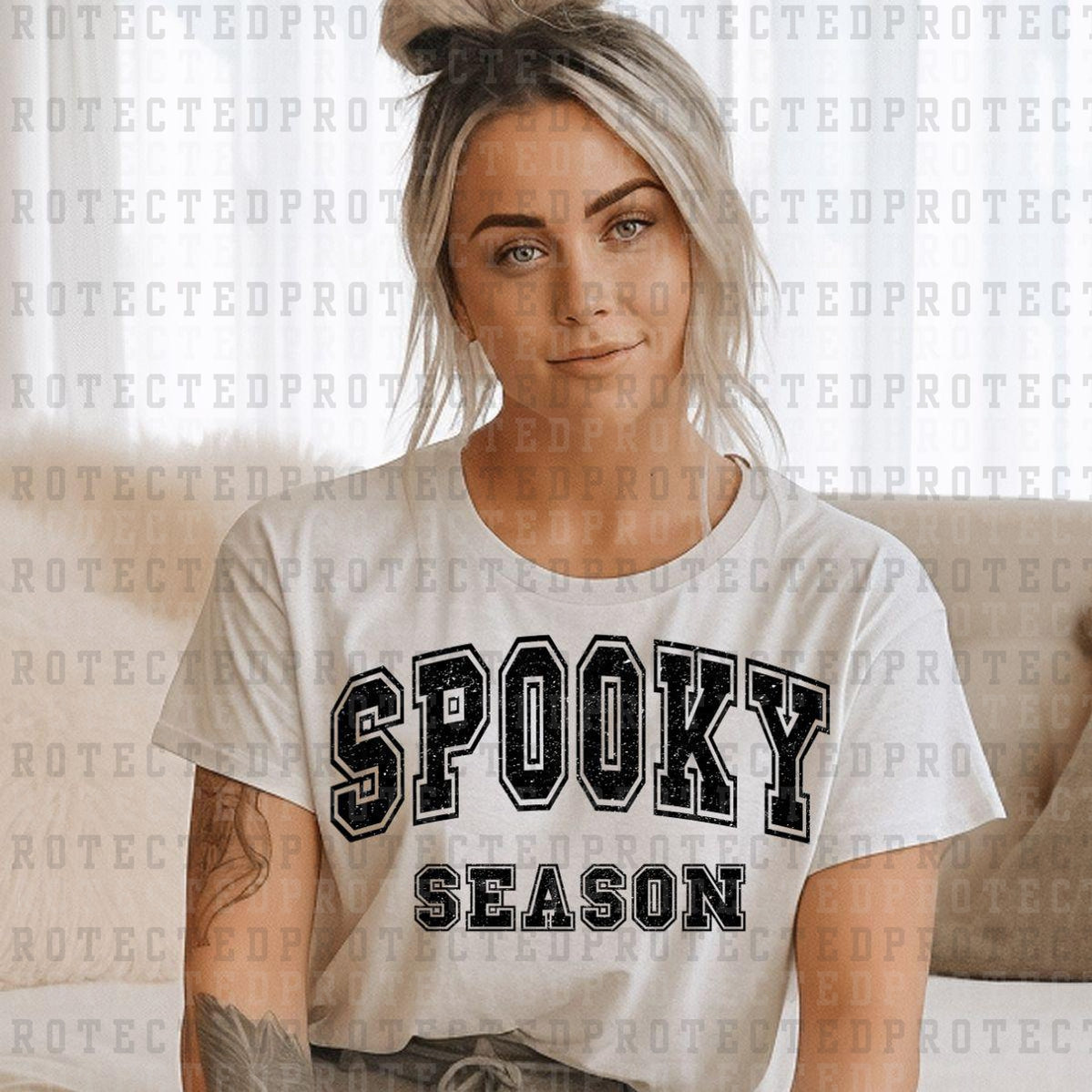 SPOOKY SEASON *SINGLE COLOR* - DTF TRANSFER