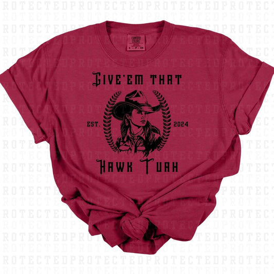 HAWK TUAH *SINGLE COLOR* - DTF TRANSFER