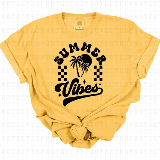 SUMMER VIBES *SINGLE COLOR* - DTF TRANSFER