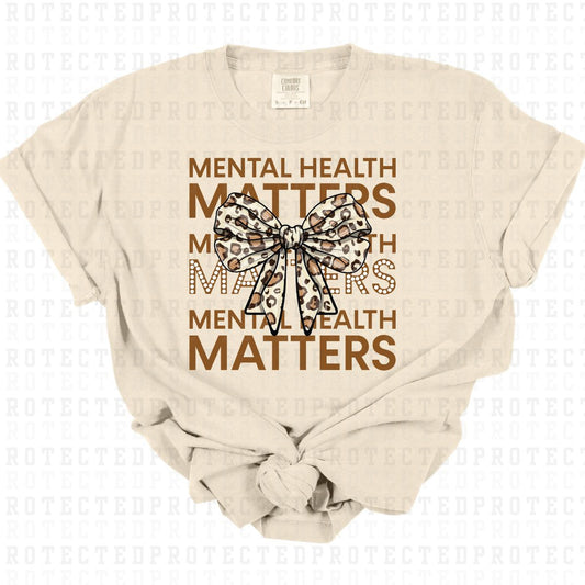 COQUETTE MENTAL HEALTH MATTERS - DTF TRANSFER