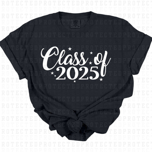 CLASS OF 2025 *SINGLE COLOR* - DTF TRANSFER