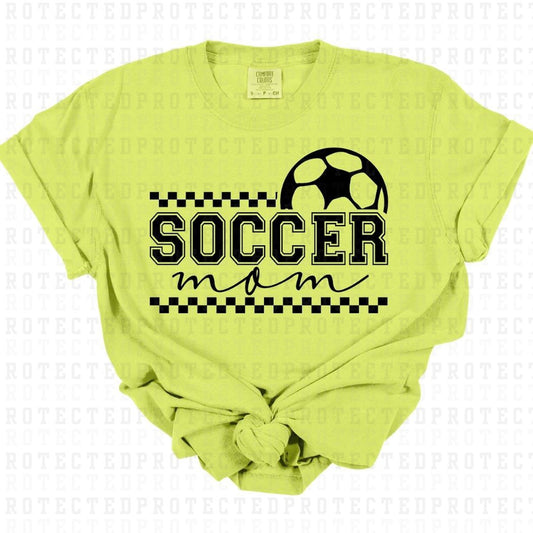 SOCCER MOM *SINGLE COLOR* - DTF TRANSFER