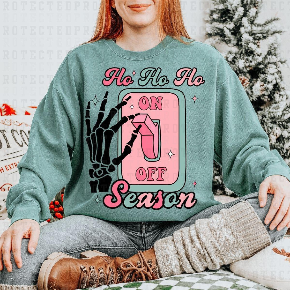 HO HO HO SEASON - DTF TRANSFER