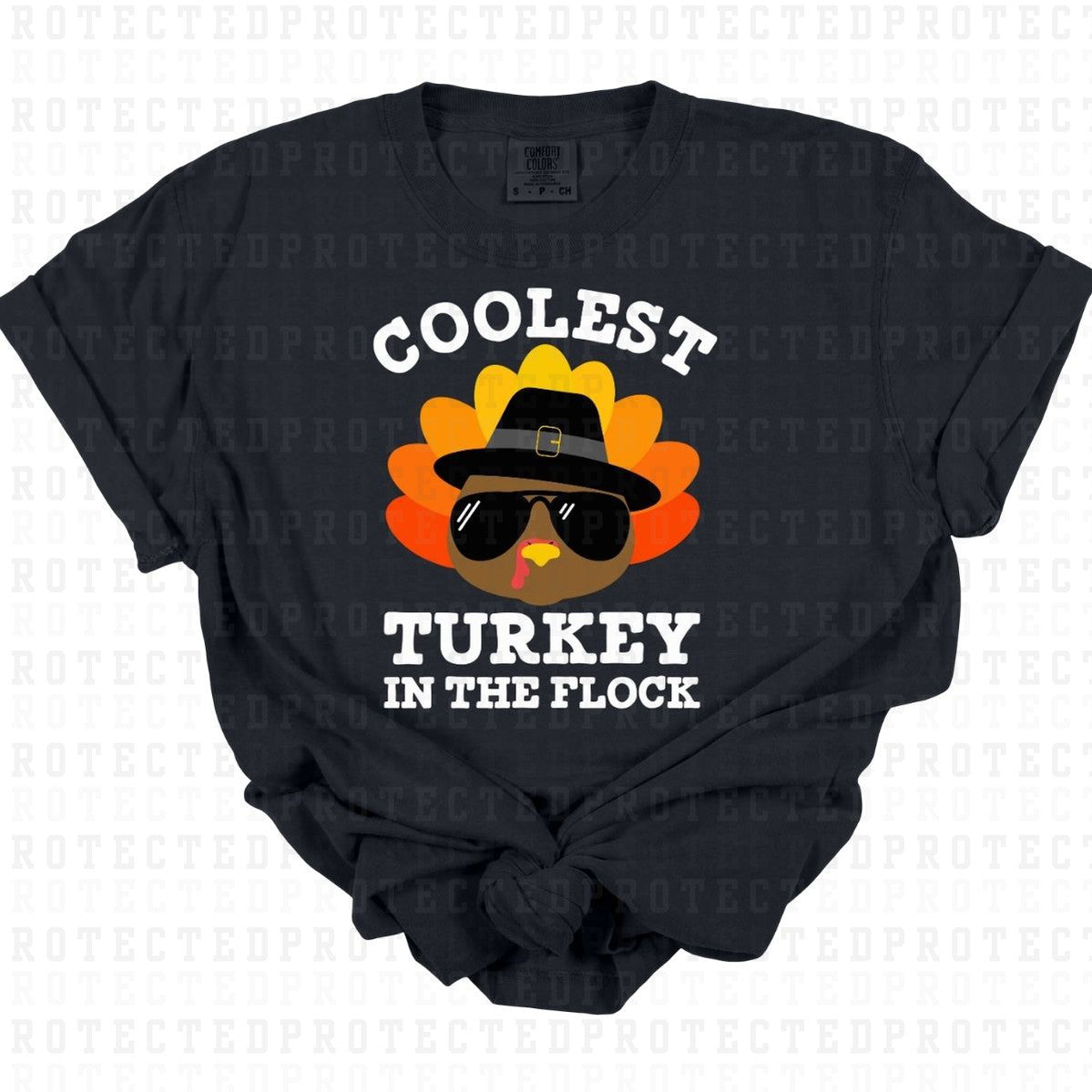 COOLEST TURKEY IN THE FLOCK - DTF TRANSFER