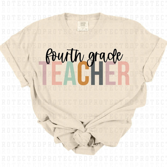 FOURTH GRADE TEACHER - DTF TRANSFER