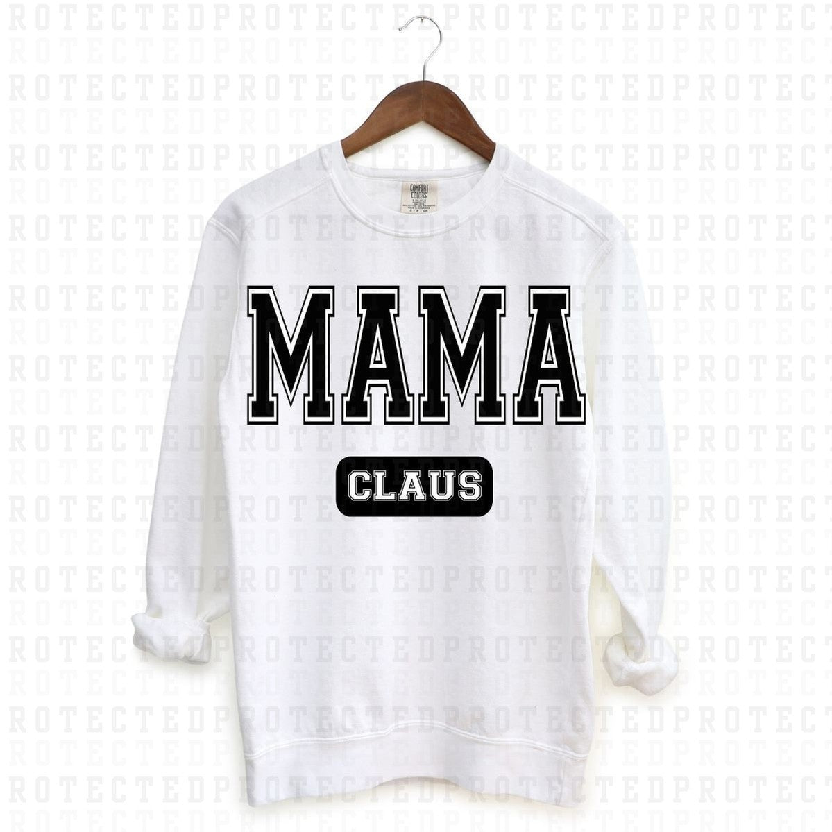 MAMA CLAUS *SINGLE COLOR* - DTF TRANSFER