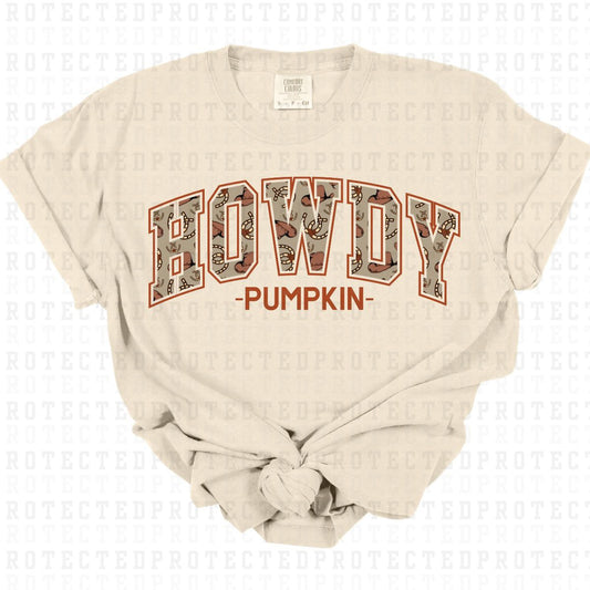 HOWDY PUMPKIN - DTF TRANSFER