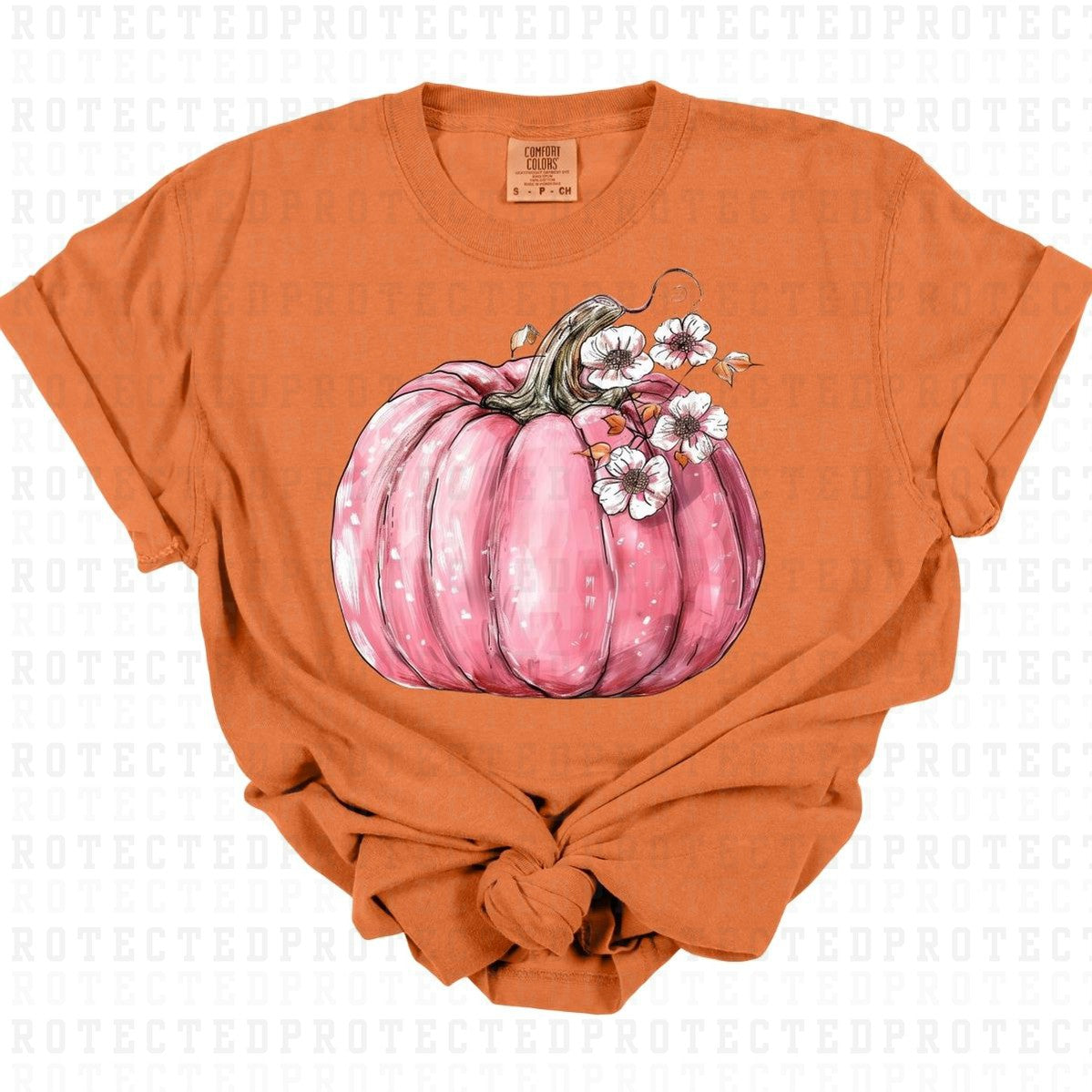 COQUETTE PINK PUMPKIN - DTF TRANSFER