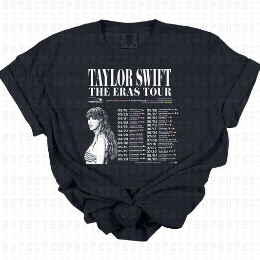 ERAS TOUR *WHITE - T SWIFT* - DTF TRANSFER