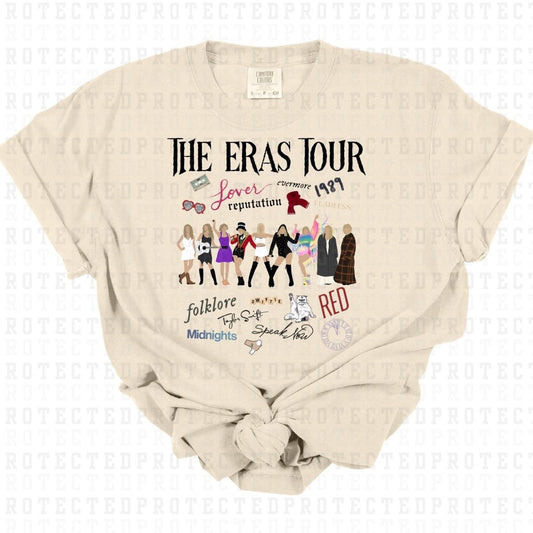 THE ERAS TOUR *BLACK - T SWIFT* - DTF TRANSFER