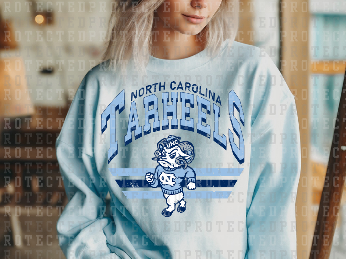 NORTH CAROLINA TARHEELS - DTF TRANSFER