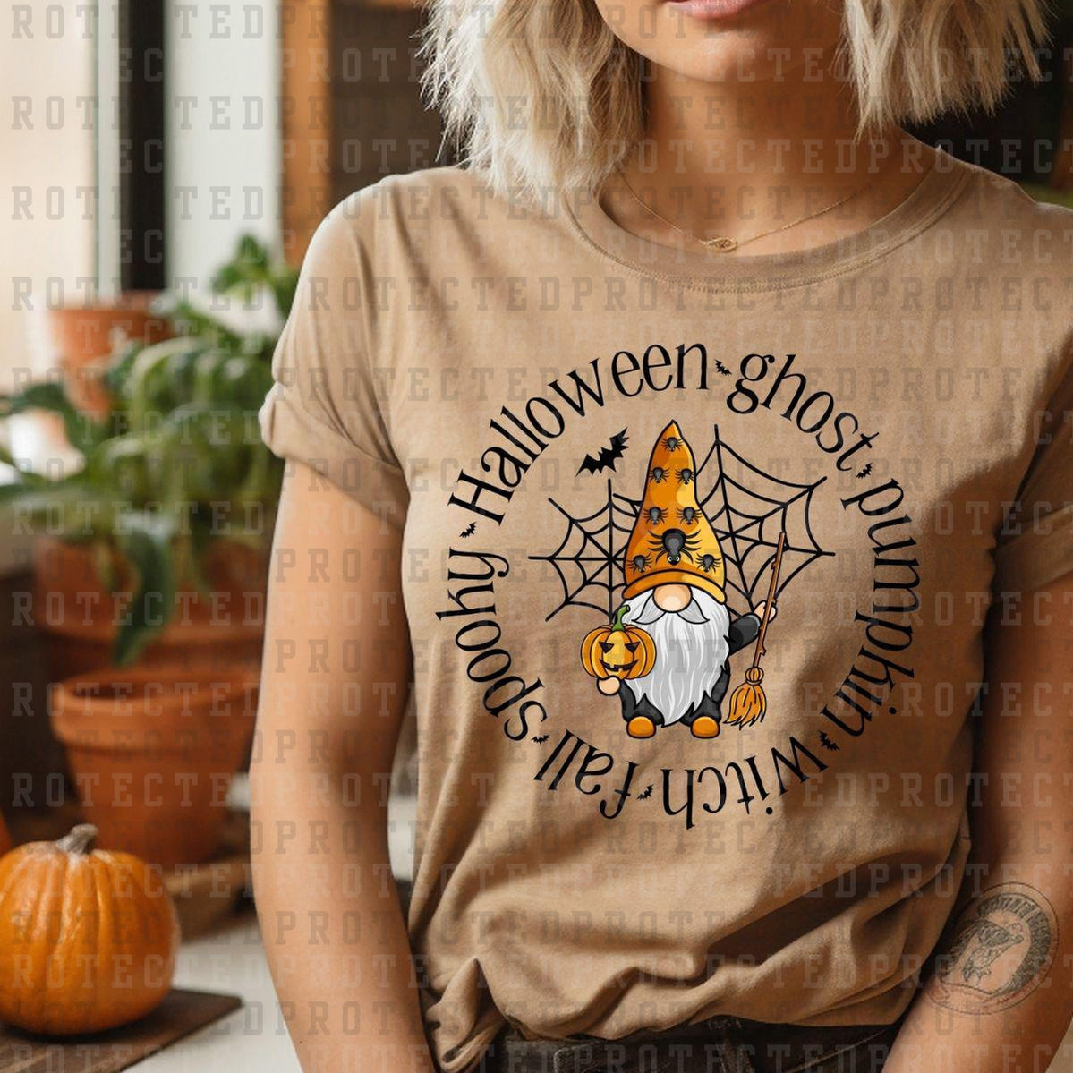 SPOOKY HALLOWEEN GHOST PUMPKIN WITCH FALL  -  DTF TRANSFERS