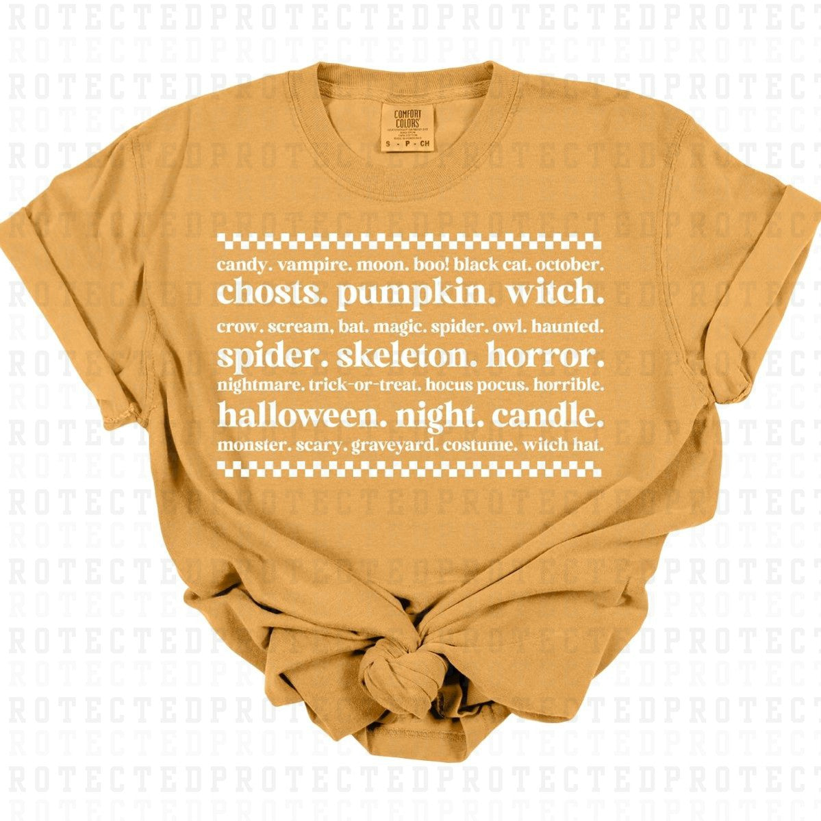 HALLOWEEN *SINGLE COLOR* - DTF TRANSFER