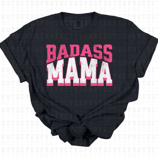 BAD ASS MAMA *PINK* - DTF TRANSFER