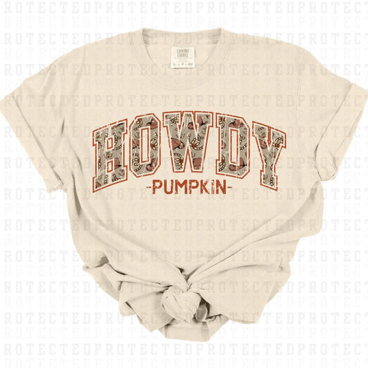 HOWDY PUMPKIN *GRUNGE* - DTF TRANSFER