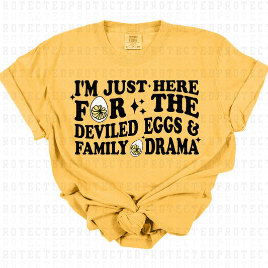 DEVILED EGGS & FAMILY DRAMA - DTF TRANSFER