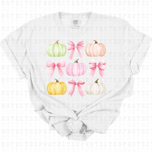 COQUETTE PASTEL PUMPKINS - DTF TRANSFER