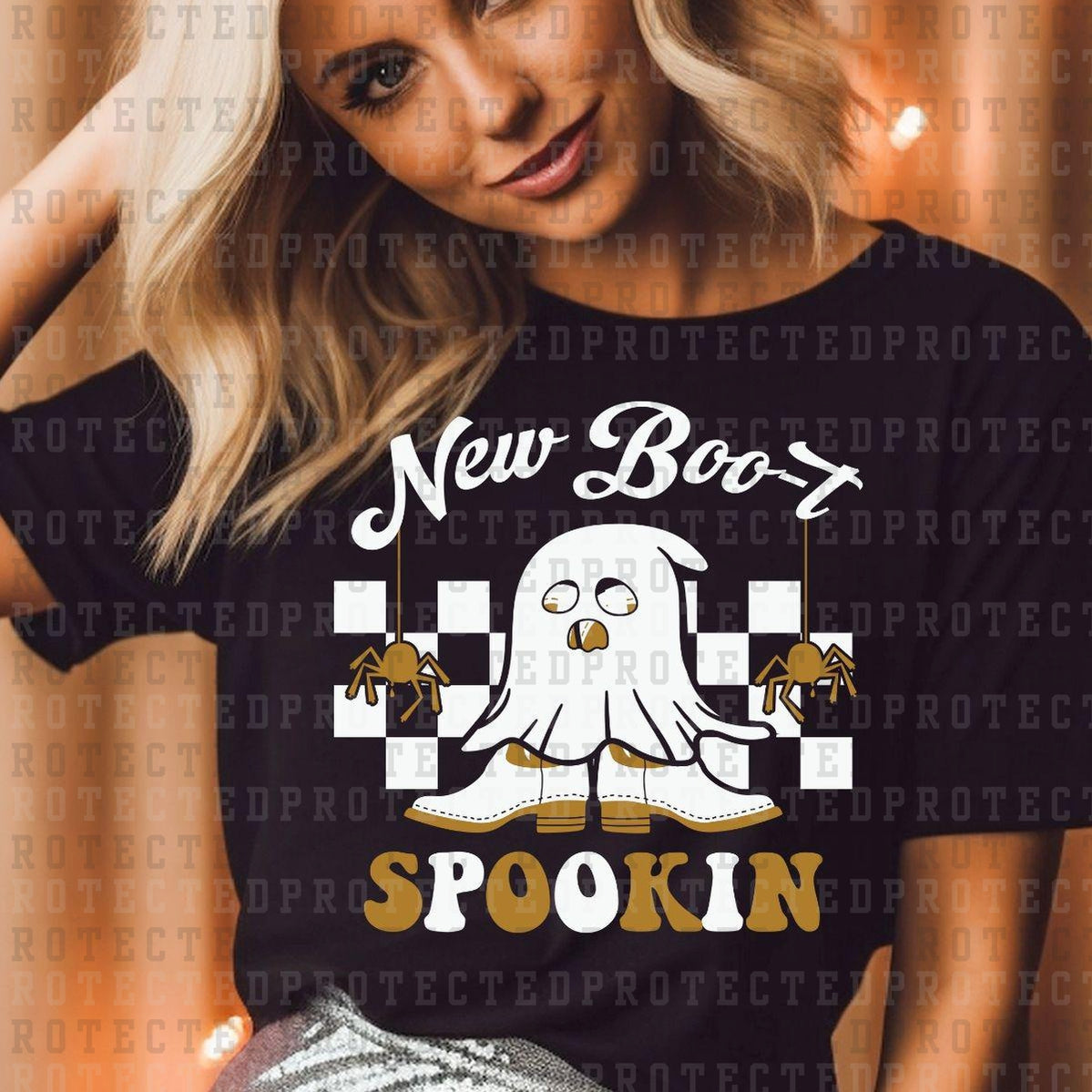 NEW BOO-T SPOOKIN  -  DTF TRANSFERS