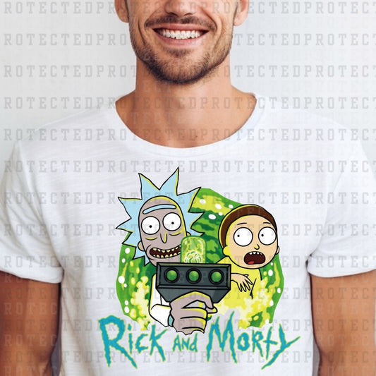 RICK AND MORTY -  DTF TRANSFER