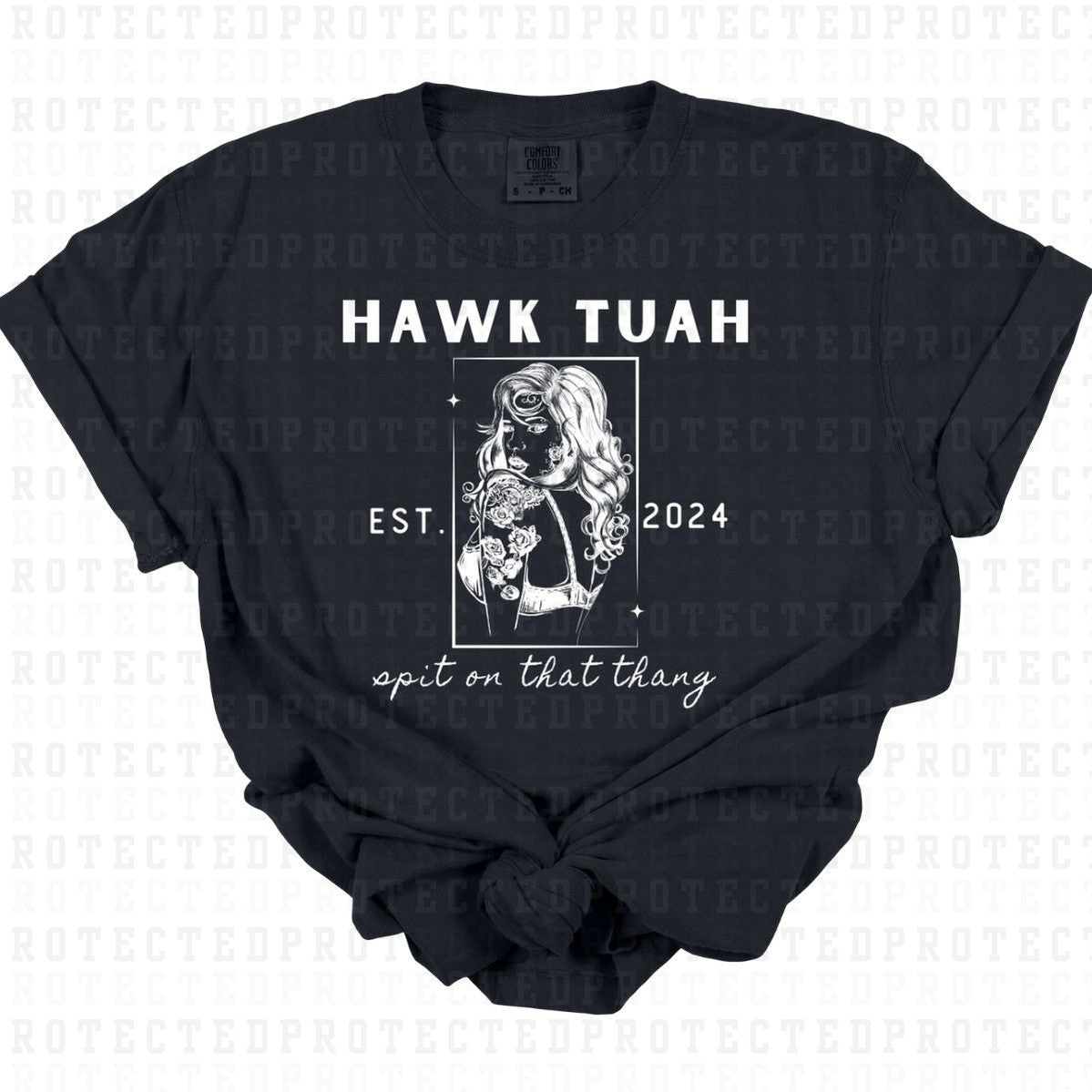 HAWK TUAH *SINGLE COLOR* - DTF TRANSFER