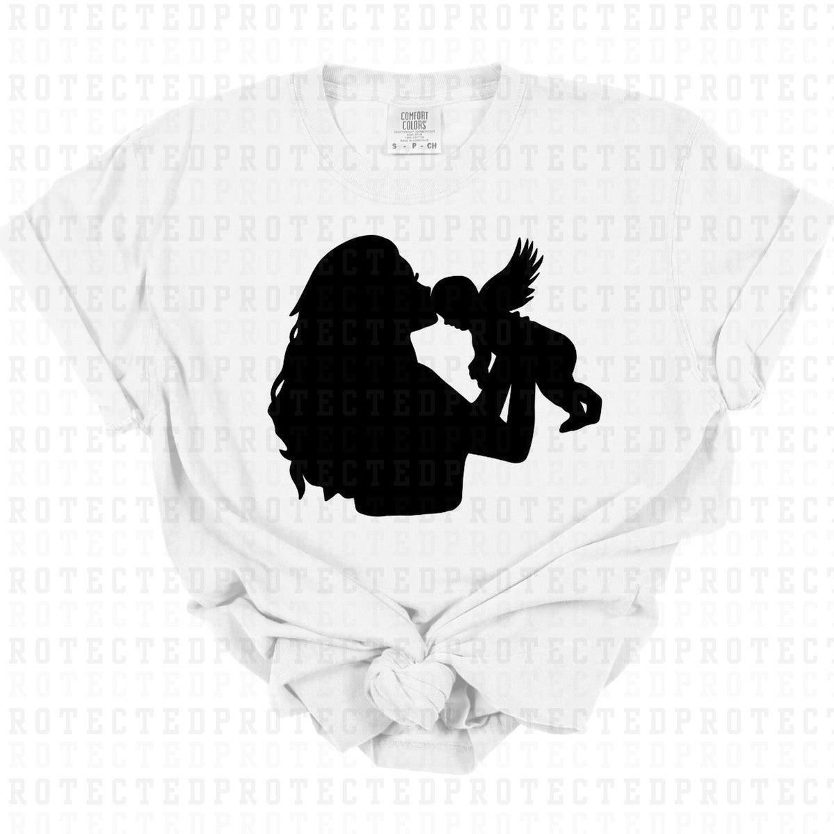 MAMA & ANGEL BABY *SINGLE COLOR* - DTF TRANSFER