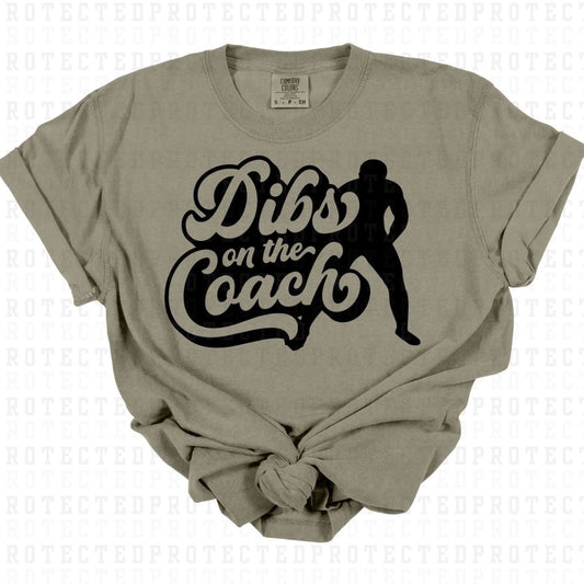 DIBS ON THE COACH *BLACK - SINGLE COLOR* - DTF TRANSFER