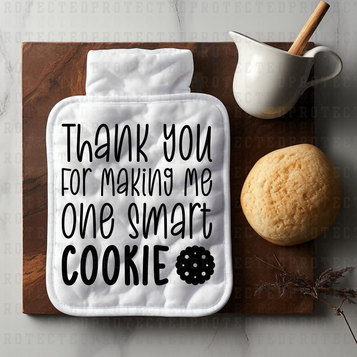 THANK YOU FOR MAKING ONE SMART COOKIE *SINGLE COLOR* - DTF TRANSFER