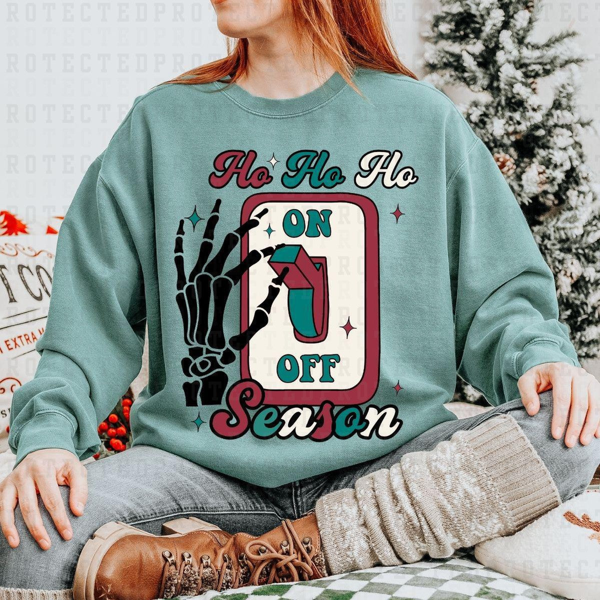 HO HO HO SEASON - DTF TRANSFER