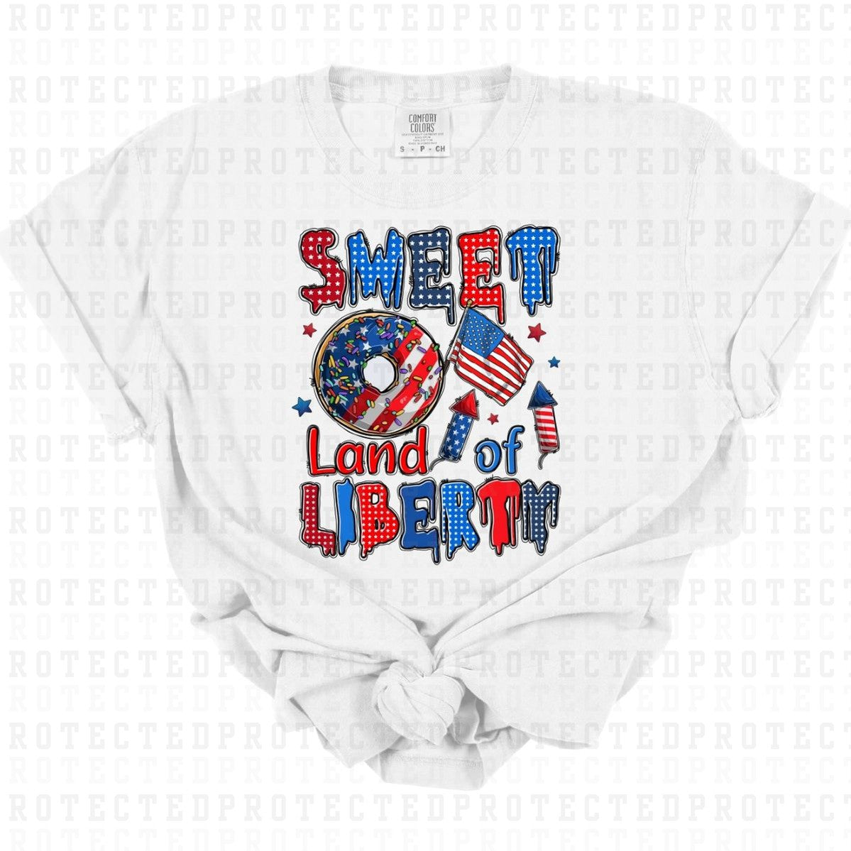 SWEET LAND OF LIBERTY - DTF TRANSFER