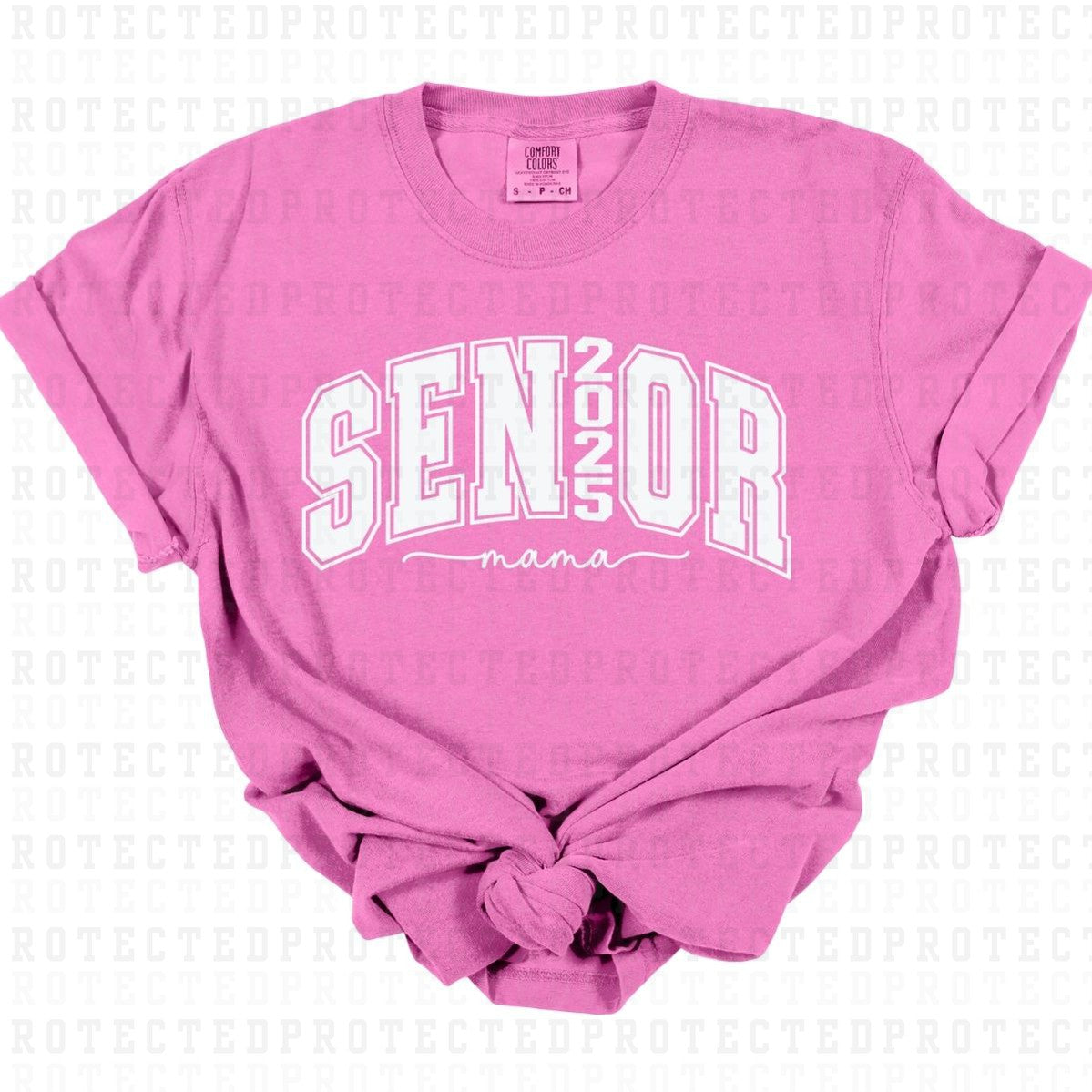 SENIOR MAMA *SINGLE COLOR* - DTF TRANSFER