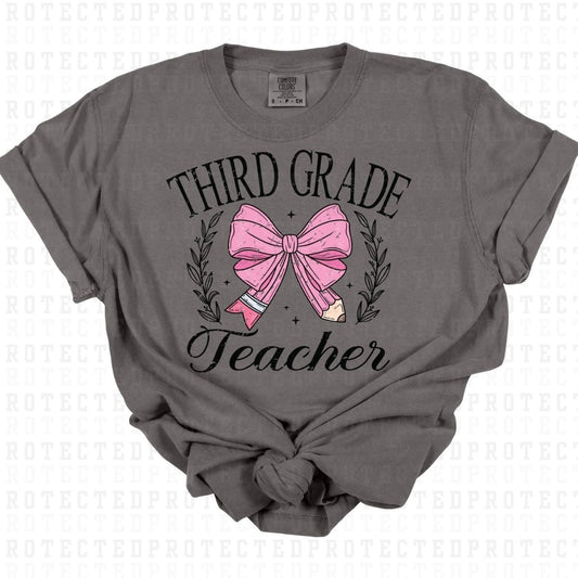 COQUETTE 3RD GRADE TEACHER *GRUNGE* - DTF TRANSFER