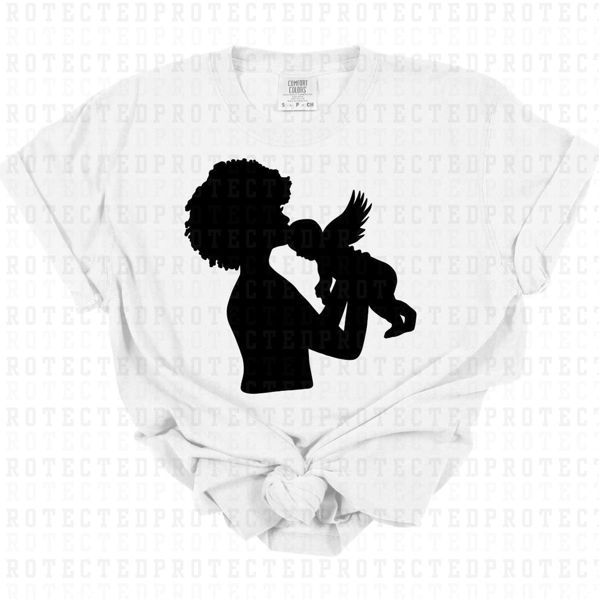 MAMA & ANGEL BABY *SINGLE COLOR* - DTF TRANSFER