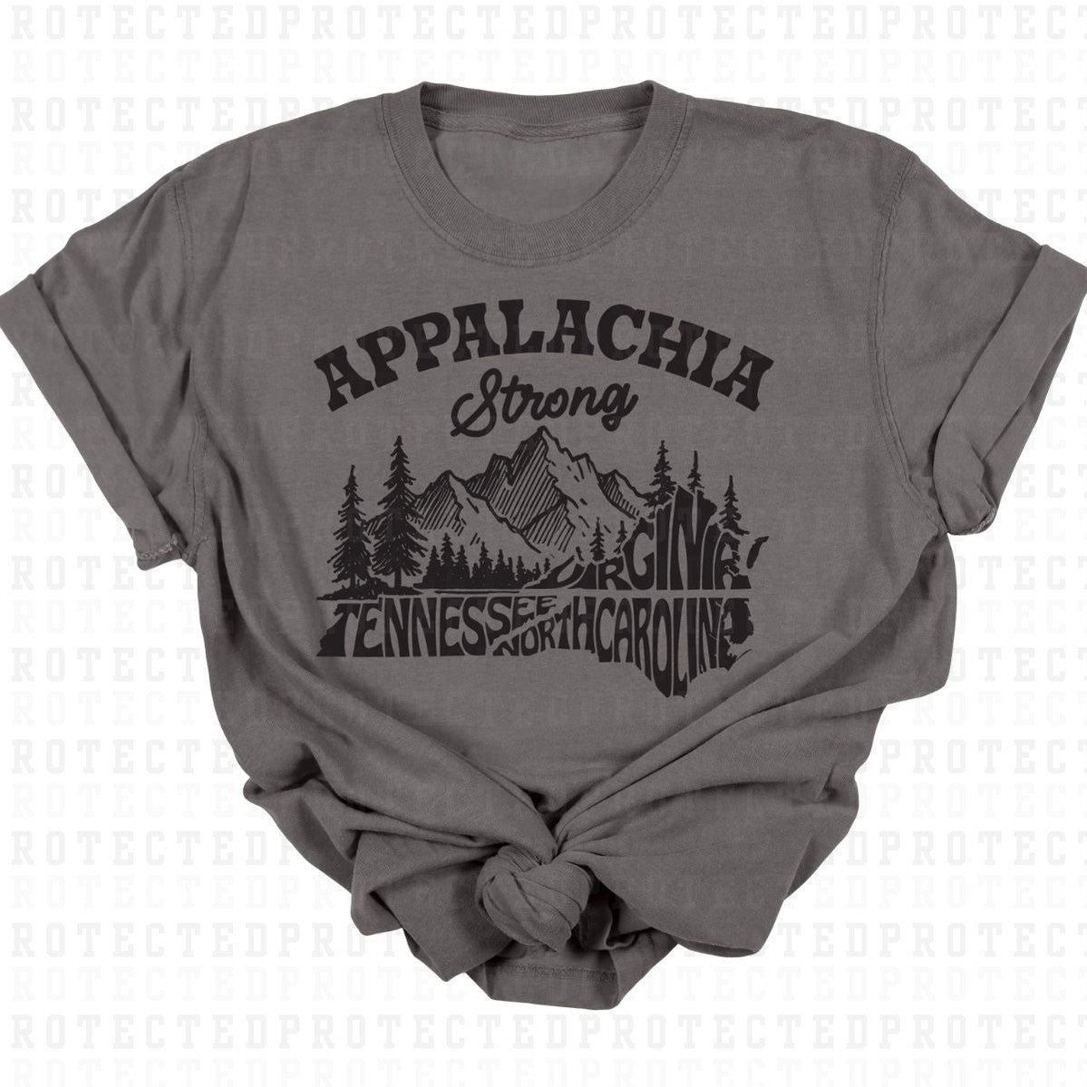 APPALACHIA STRONG *SINGLE COLOR* - DTF TRANSFER