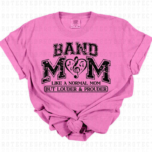 BAND MOM *SINGLE COLOR* - DTF TRANSFER