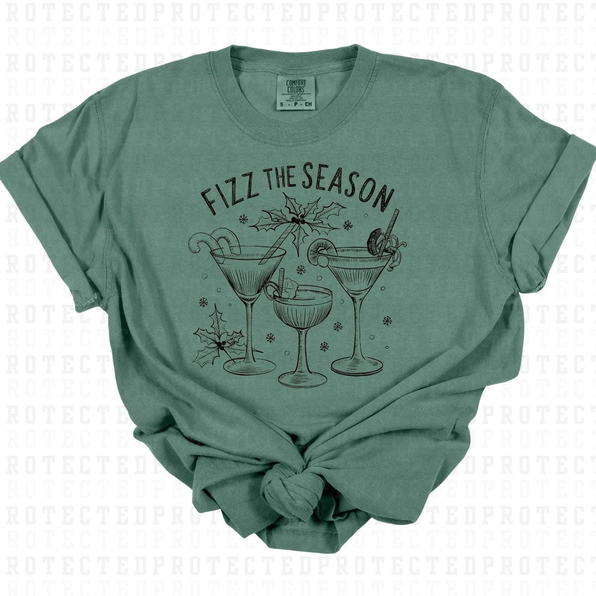 FIZZ THE SEASON *SINGLE COLOR* - DTF TRANSFER