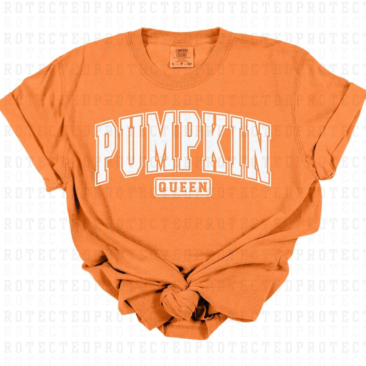 PUMPKIN QUEEN *SINGLE COLOR* - DTF TRANSFER