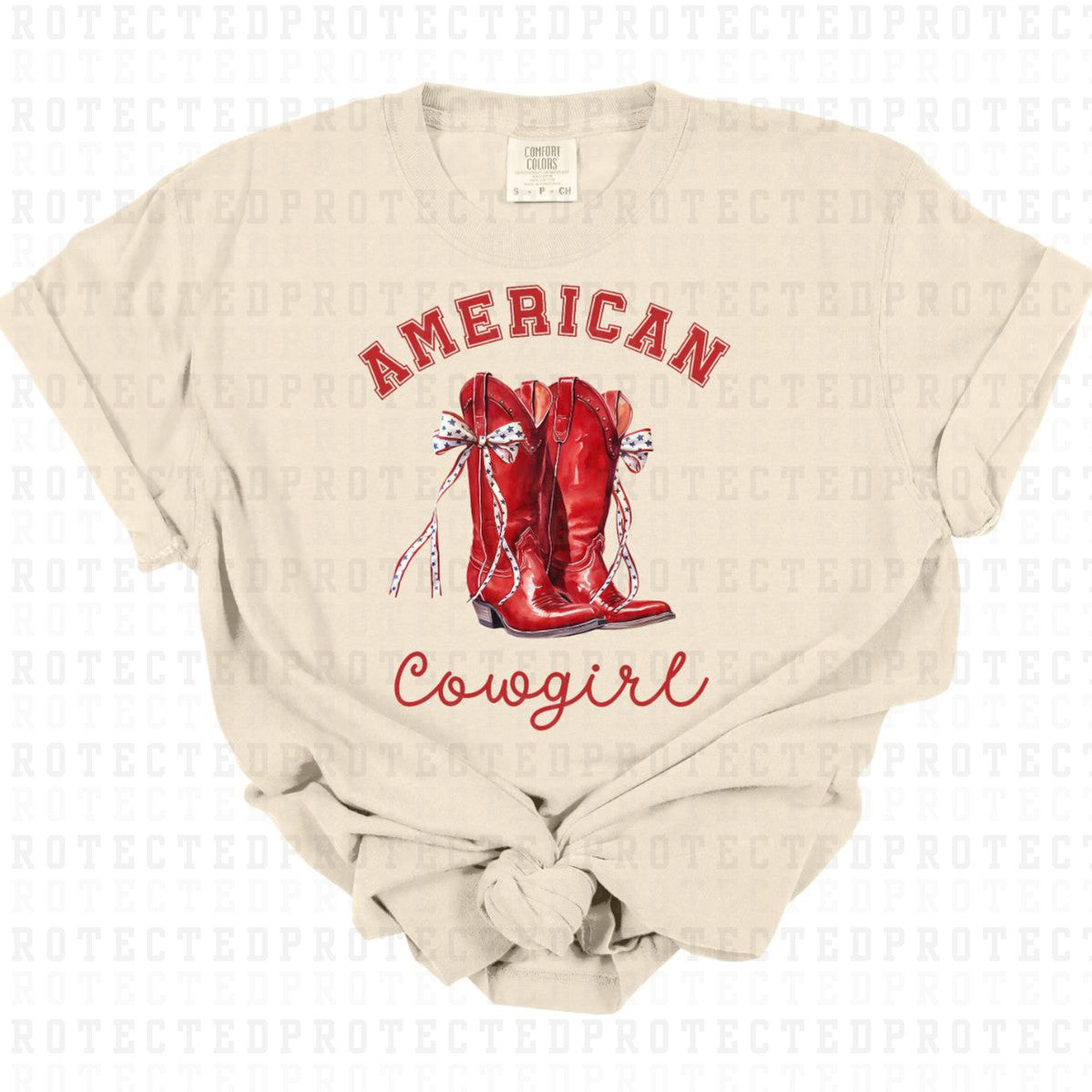 COQUETTE AMERICA COWGIRL - DTF TRANSFER