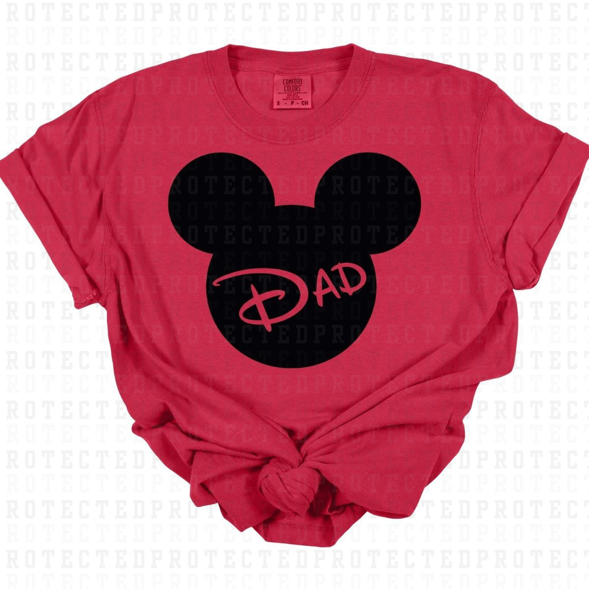 DAD *SINGLE COLOR* - DTF TRANSFER