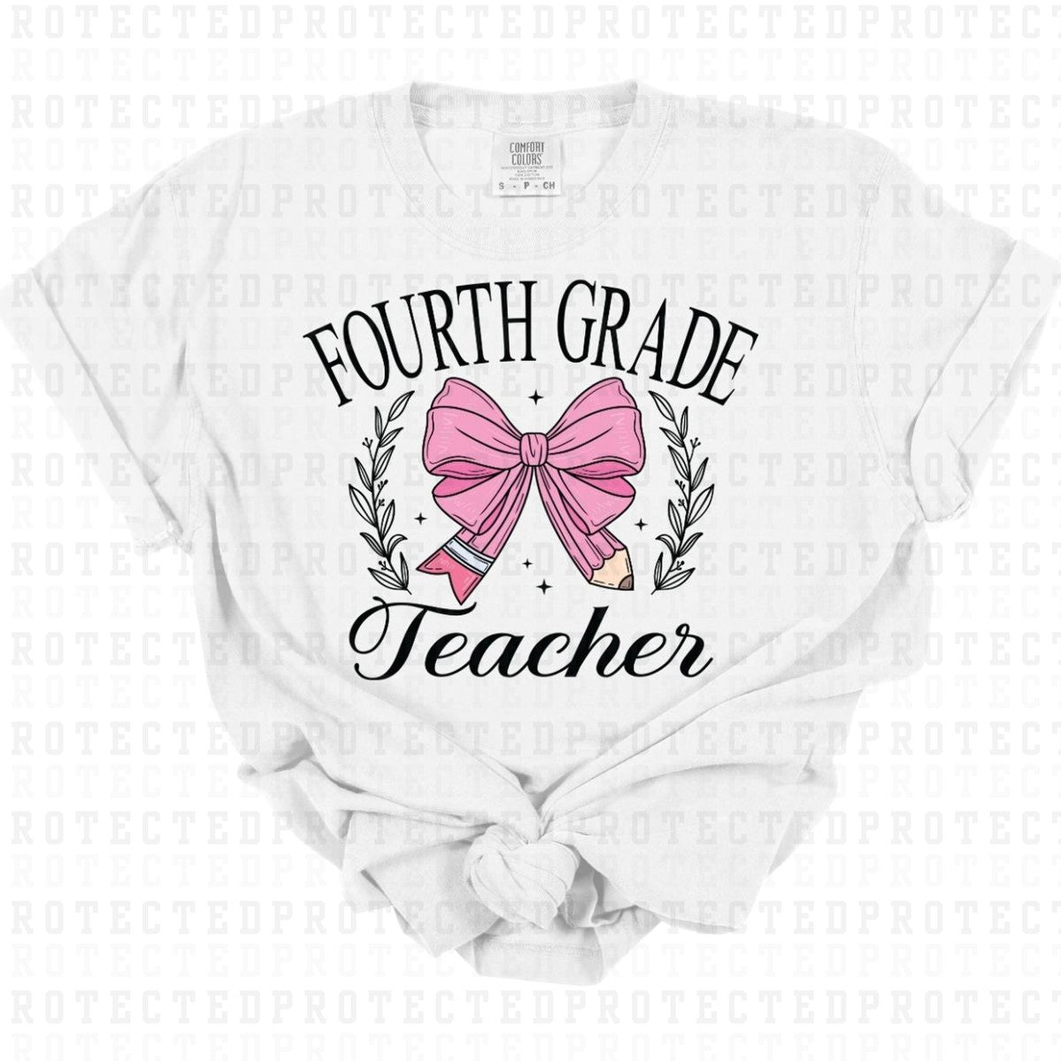 COQUETTE 4TH GRADE TEACHER - DTF TRANSFER