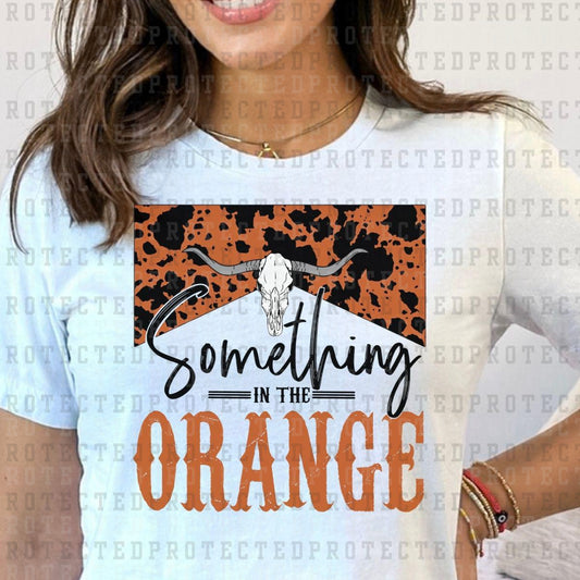 SOMETHING IN THE ORANGE - ZACH BRYAN - DTF TRANSFER