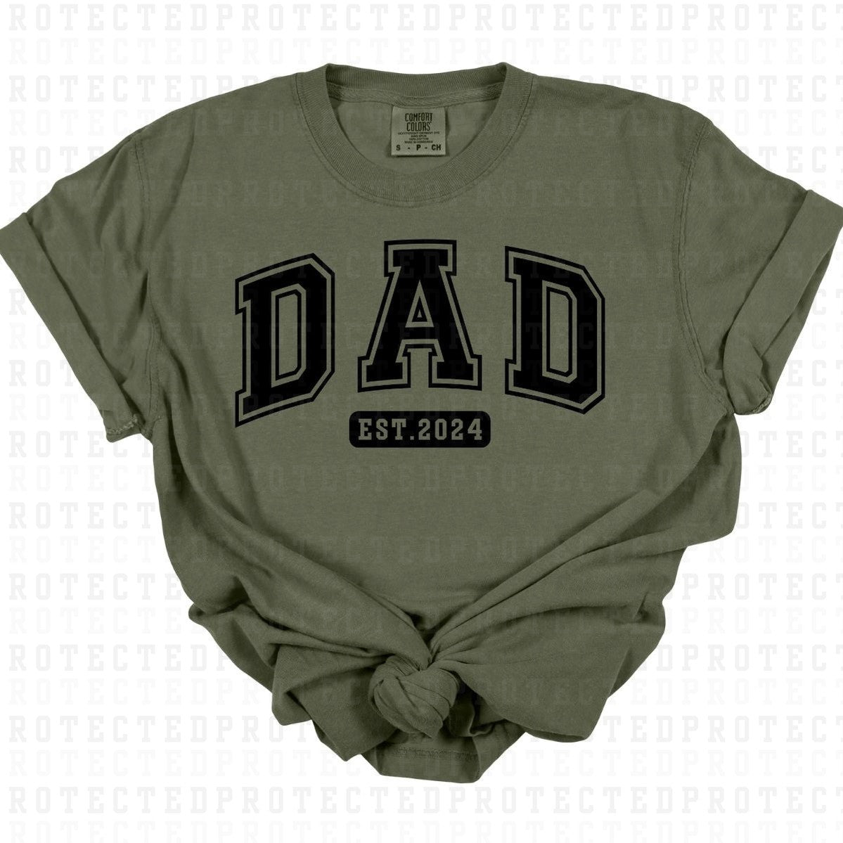 DAD 2024 *SINGLE COLOR* - DTF TRANSFER