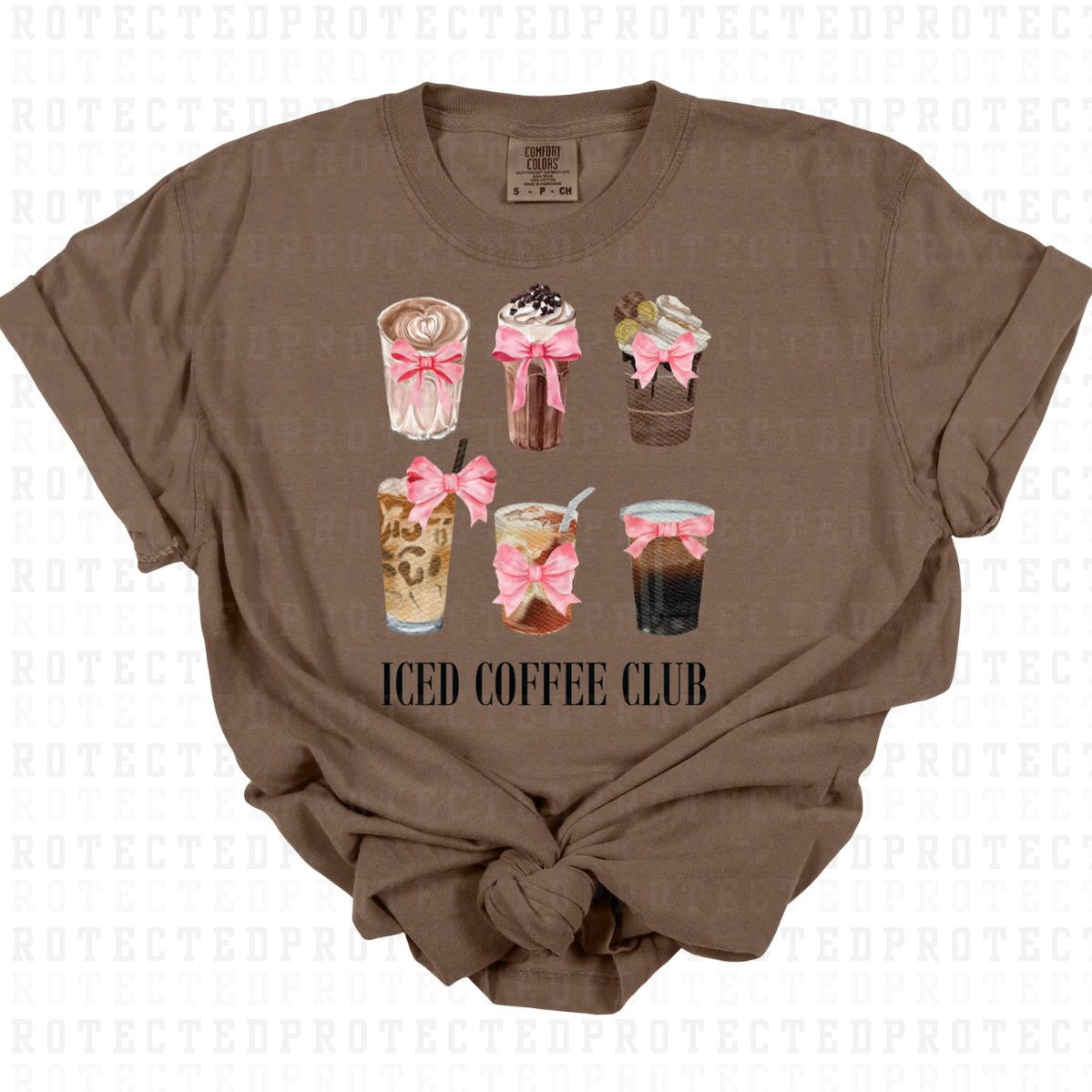 COQUETTE ICED COFFEE CLUB - DTF TRANSFER