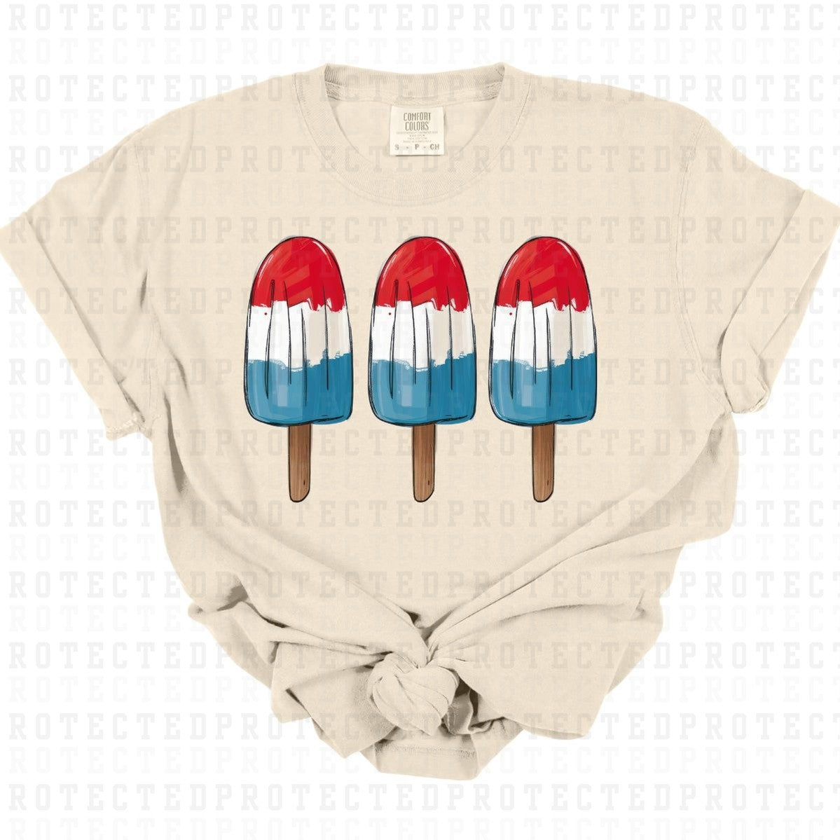 PATRIOTIC ICE CREAM - DTF TRANSFER