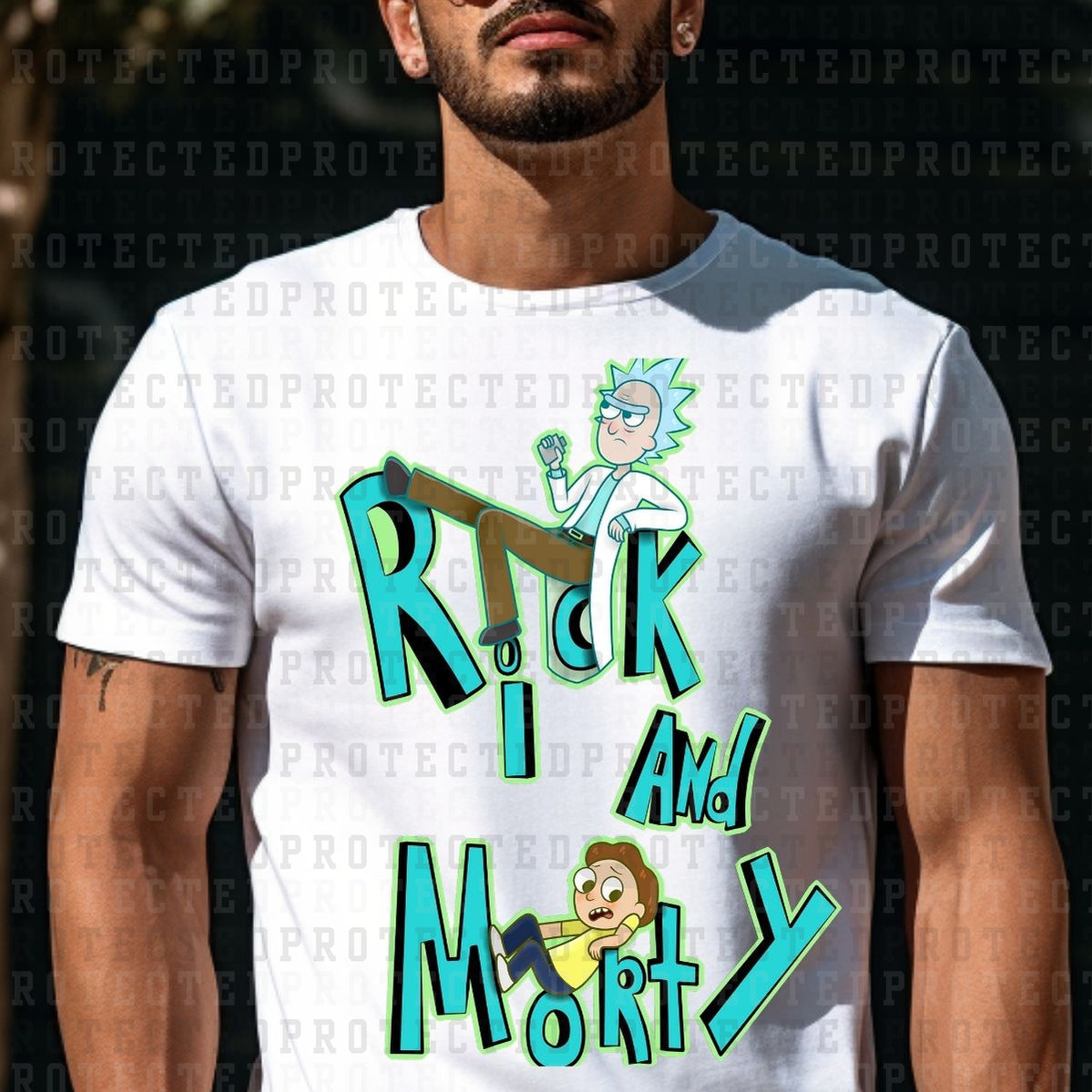 RICK AND MORTY -  DTF TRANSFER