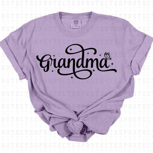 GRANDMA *BLACK - SINGLE COLOR* - DTF TRANSFER