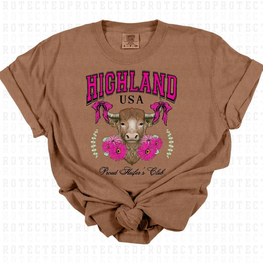 COQUETTE HIGHLAND USA - DTF TRANSFER