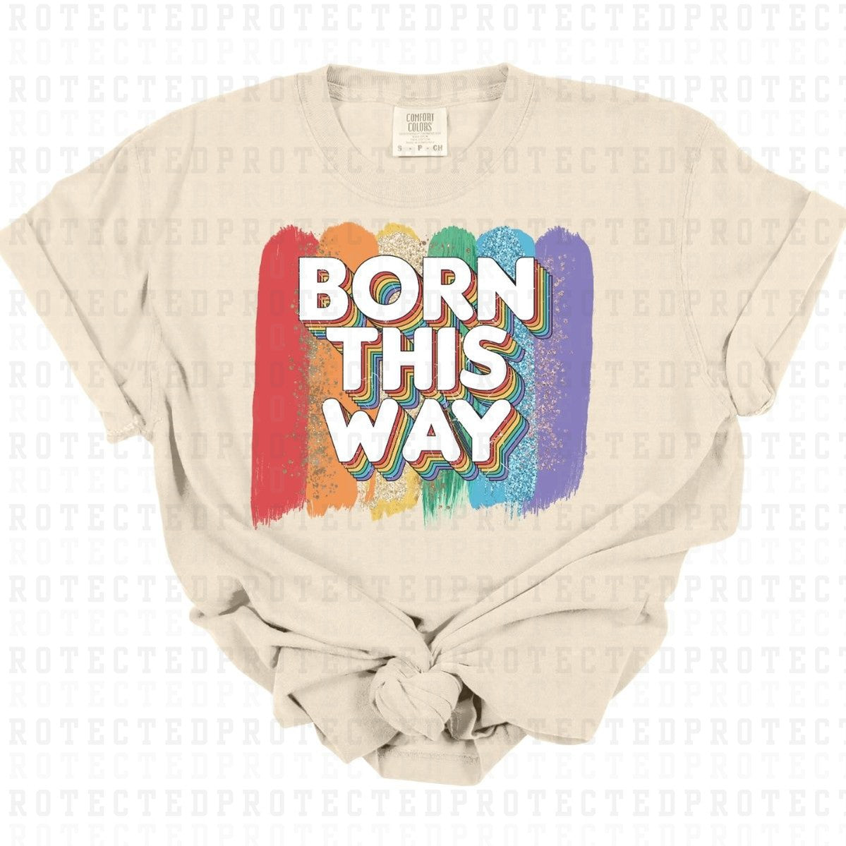 BORN THIS WAY - DTF TRANSFER