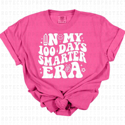 100 DAYS SMARTER ERA *SINGLE COLOR* - DTF TRANSFER