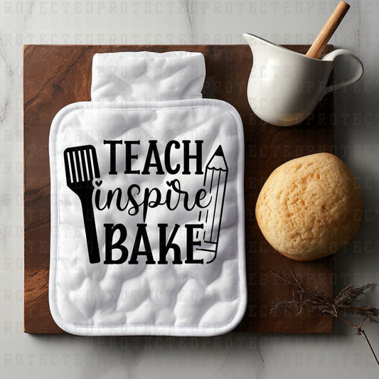 TEACH INSPIRE BAKE *SINGLE COLOR* - DTF TRANSFER